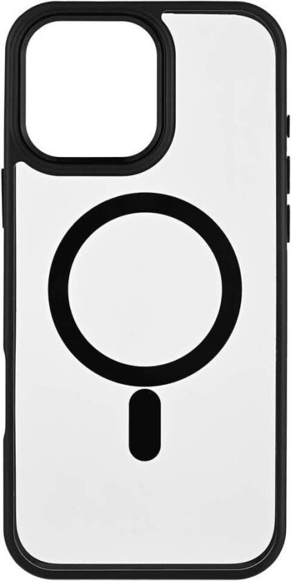 ONSALA Back Bumper Clear Case MagSerie iPhone 16 Pro Max Clear Case Black