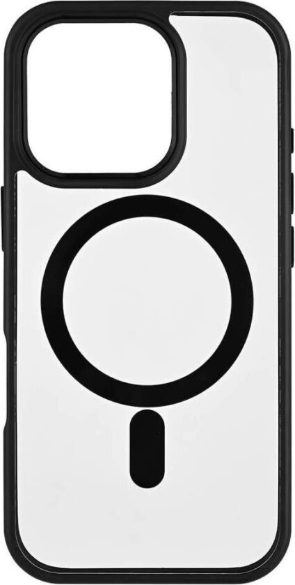 ONSALA Back Bumper Clear Case MagSerie iPhone 16 Pro Clear Case Black