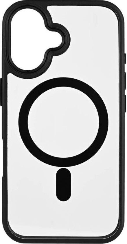 ONSALA Ryggstøtfanger Clear Case MagSerie iPhone 16 Clear Case Svart