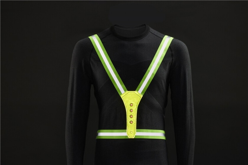Refleksvest med lys