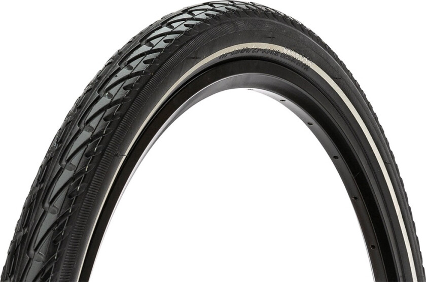 Sykkeldekk 26x1.75 punkt.fri m/refleks