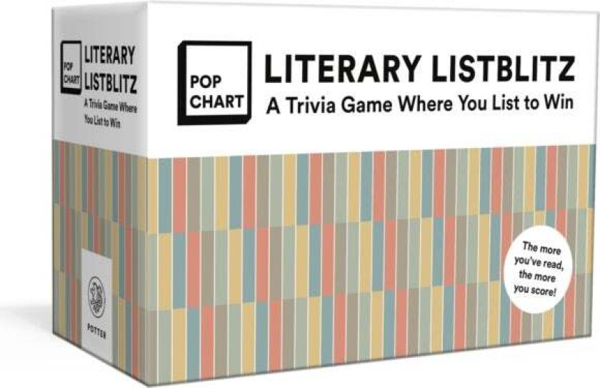 Literary Listblitz av Pop Chart