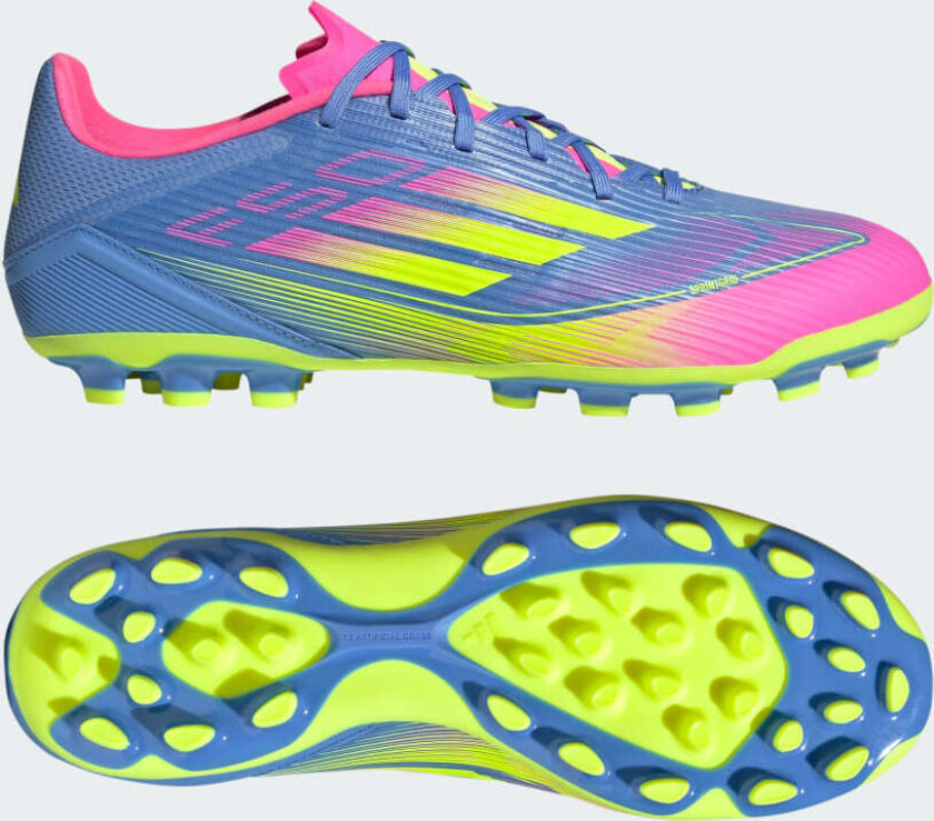 F50 League 2G/3G AG Celestial Victory - Blå fusjon/Sitron/Sitron - Kunstgress (AG), størrelse 44