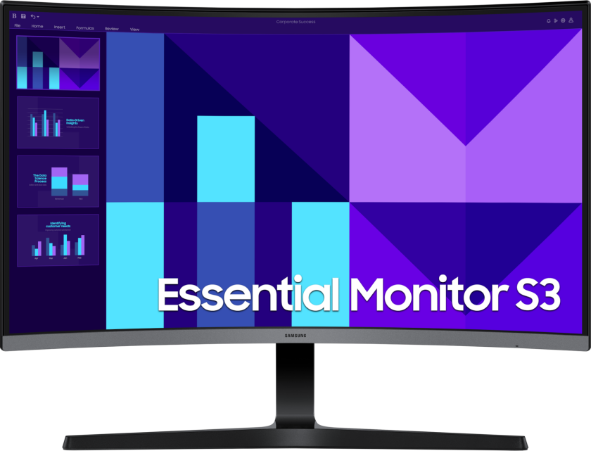 27"/32" Essential Monitor S39GD 100Hz FHD, Black