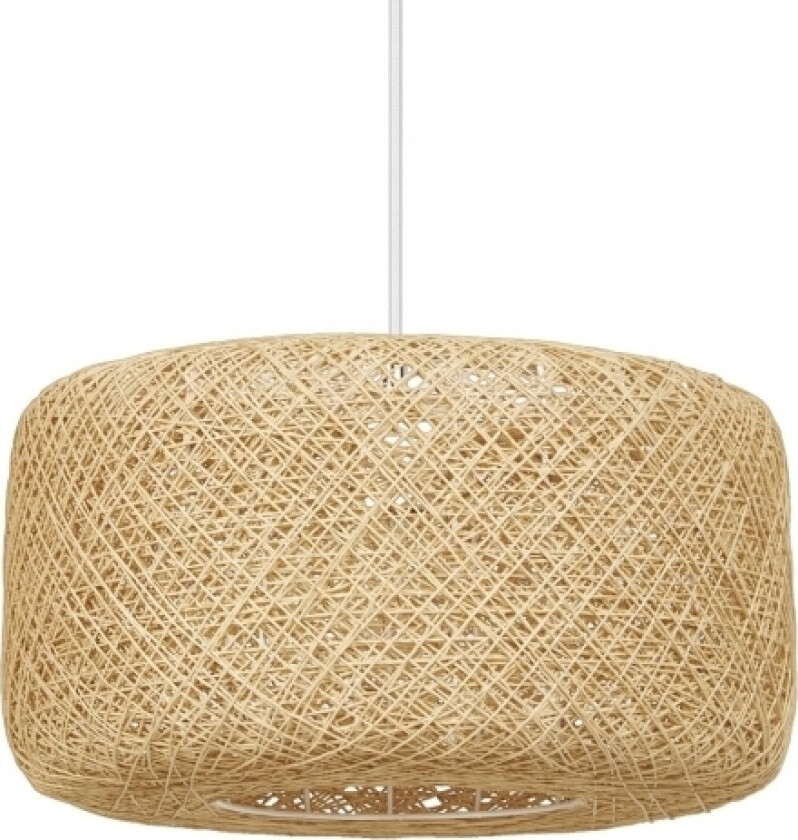 Pendant Lamp Ledvance Paper Bale Pendant, E27 Max 6W, Woven, Beige, 40X150cm