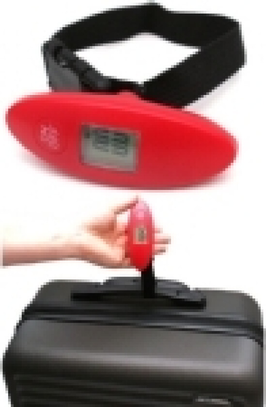 Bilde av BAGASJEVEKT 50KG PROWORLD RØD