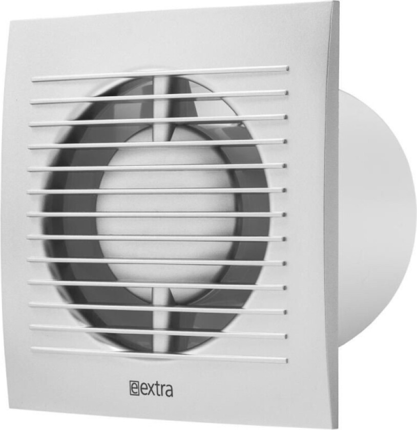 Household Fan E-Extra Ee100s, Dn100, Silver Color.