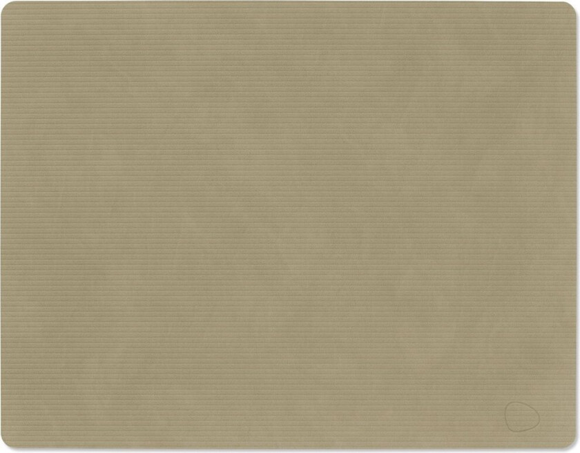 Corduroy bordbrikke square L Herbal Dust