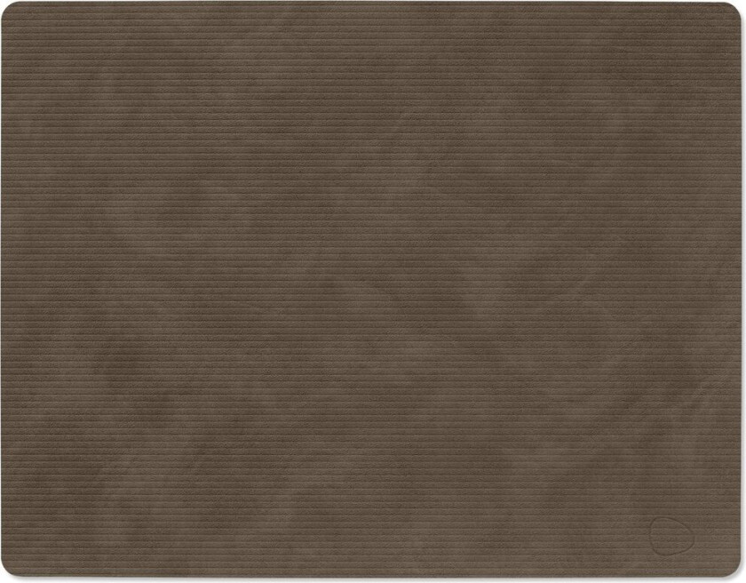 Corduroy bordbrikke square L Caviar