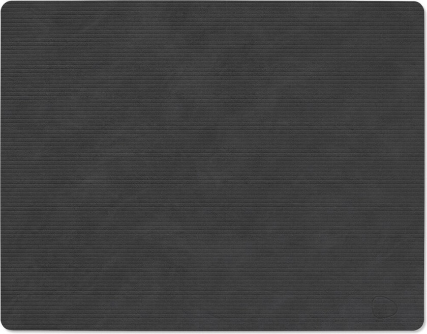 Corduroy bordbrikke square L Black