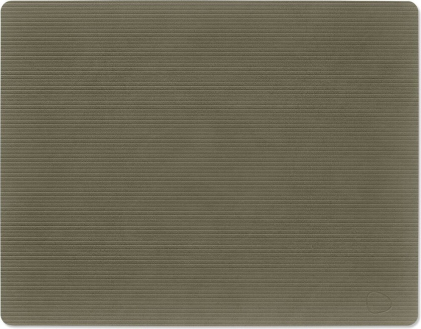 Corduroy bordbrikke square L Army Green