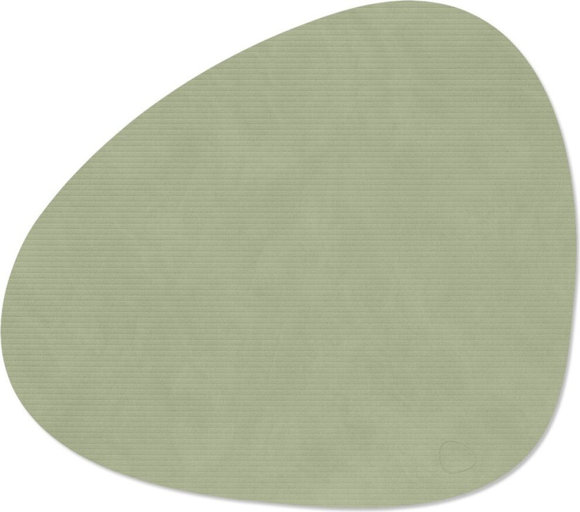 Corduroy bordbrikke curve L Olive Green
