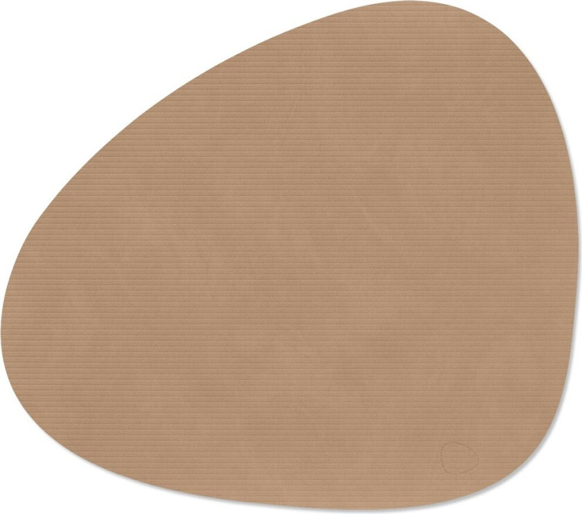 Corduroy bordbrikke curve L Nougat