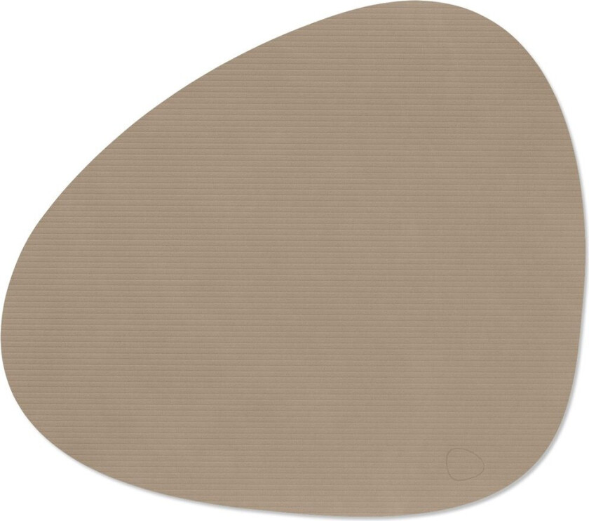 Corduroy bordbrikke curve L Clay Brown