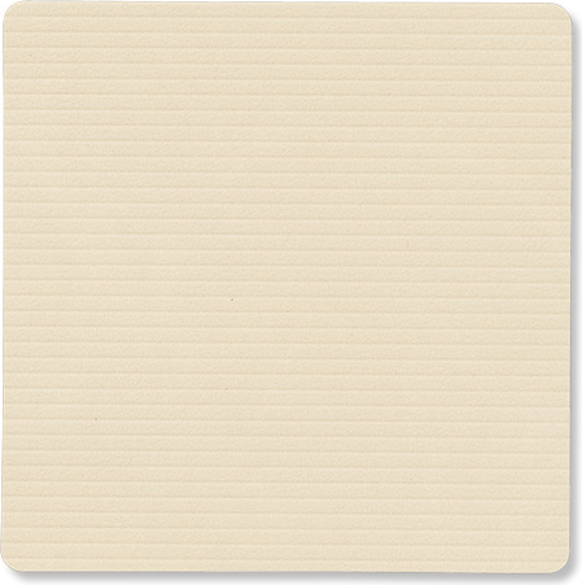 Corduroy glassunderlag square Vanilla