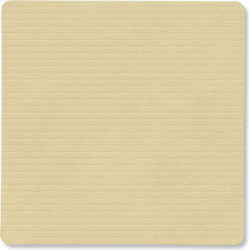 Corduroy glassunderlag square Lemon Sorbet