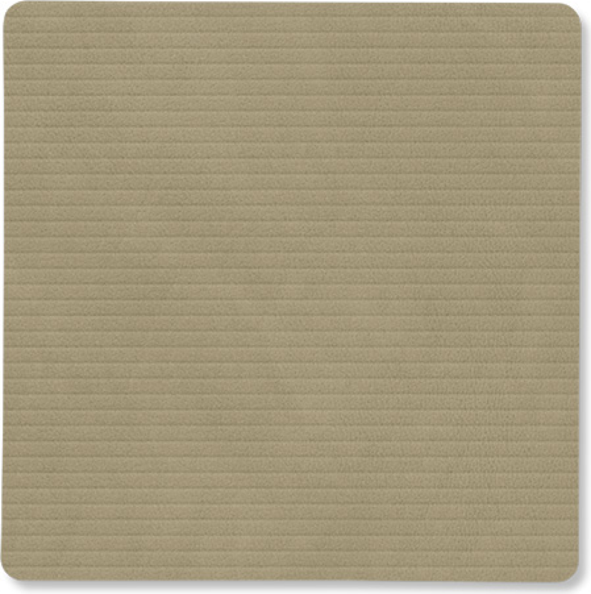 Corduroy glassunderlag square Herbal Dust