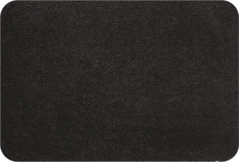 badematte Highland svart 60x90 cm