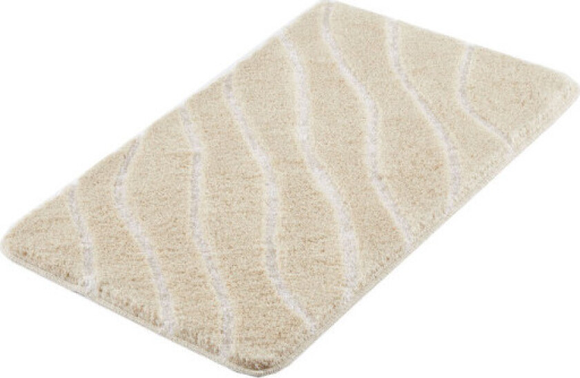 Badematte Kleine Wolke trikk karamell 70x120 cm