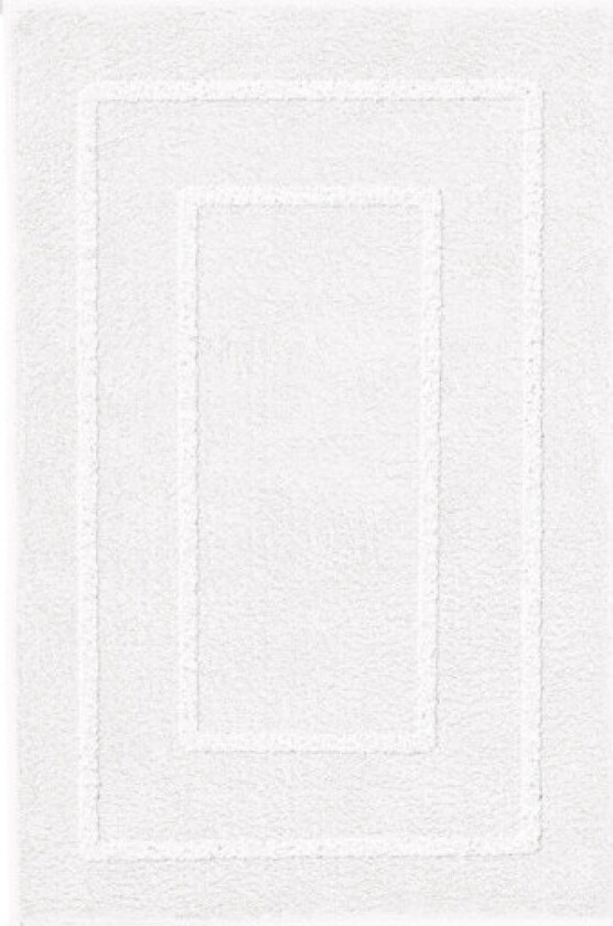 badematte nico hvit 50x60 cm
