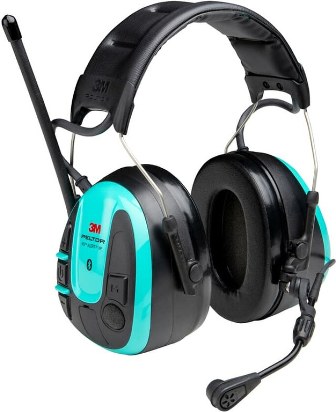 Peltor WS Alert XP+ headset (turkis)
