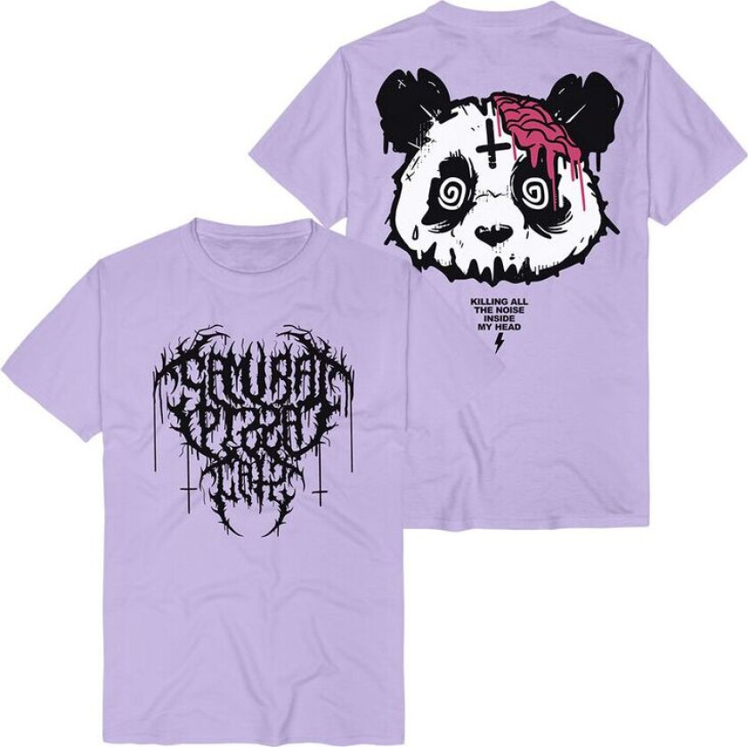 T-skjorte - Killing All The Noise - S til 3XL - Herrer - lilla