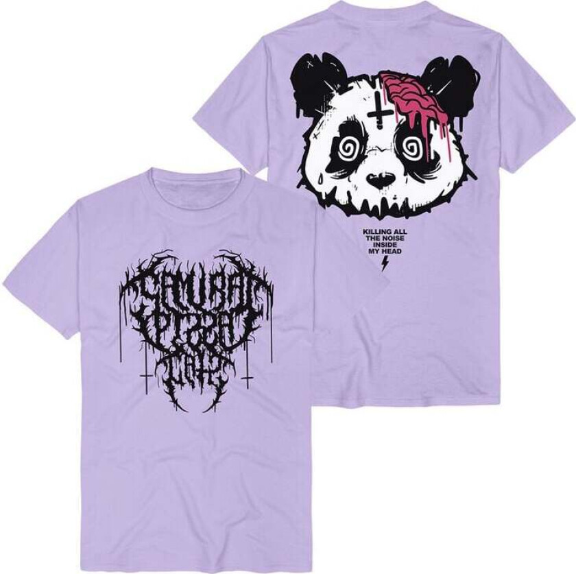 T-skjorte - Killing All The Noise - S til 3XL - Herrer - lilla