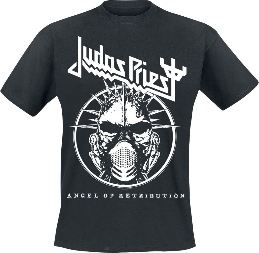 T-skjorte - Angel Headshot - S til 4XL - Herrer - svart