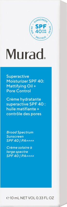 Superactive SPF 40 Moisturizer: Mattifying Oil + Pore Control 50 ml (MUR81124)