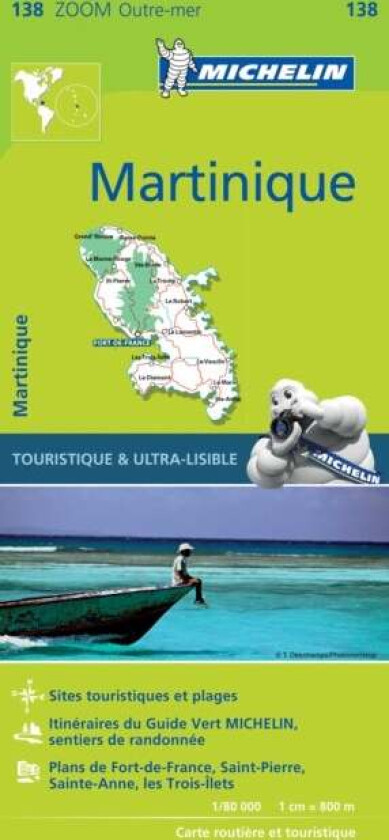 Martinique - Zoom Map 138 av Michelin