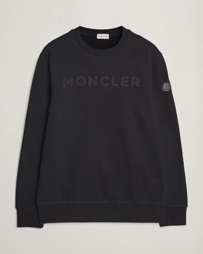 Simple Logo Sweatshirt Black