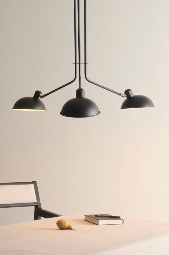 hengende taklampe Matt black