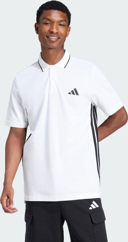 Essentials 3-Stripes Piqué Poloskjorte