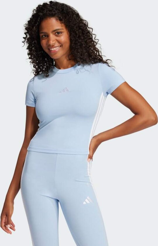 Essentials 3-Stripes Slim Baby T-skjorte