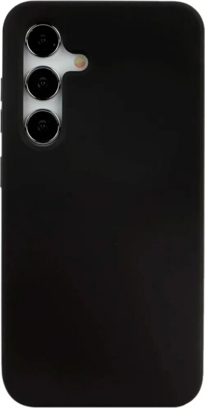 Silicone Case For Samsung S24 Black Samsung Galaxy S24 Svart
