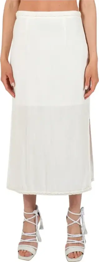 Dame, Skjørt, Hvit, L