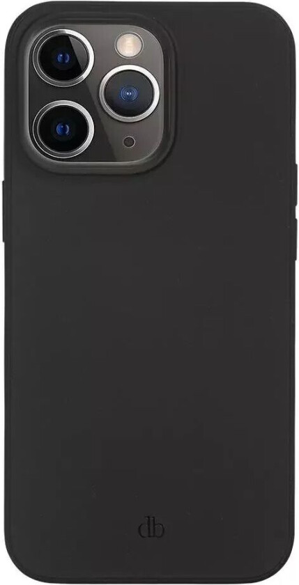 dbramante1928 iPhone 13 Pro Monaco Bakdeksel - 100% Resirkulert plast - MagSafe Kompatibel - Night Black
