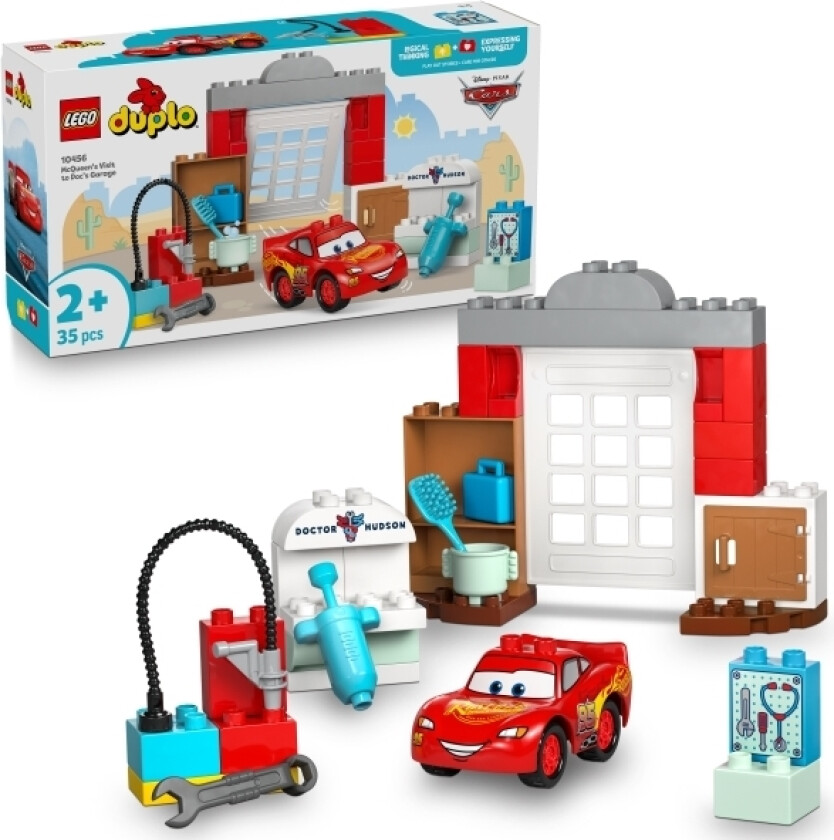 Lego Duplo® | Disney 10456 Mcqueen Besøker Docs Verksted