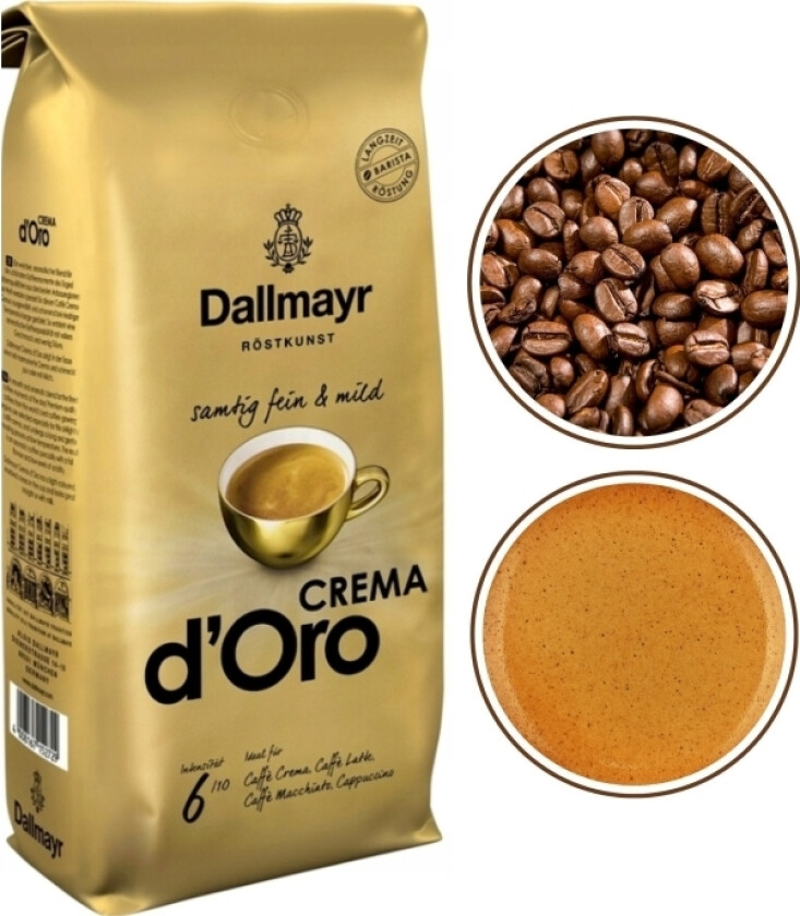 Kaffebønner Dallmayr Crema Doro 2 Kg