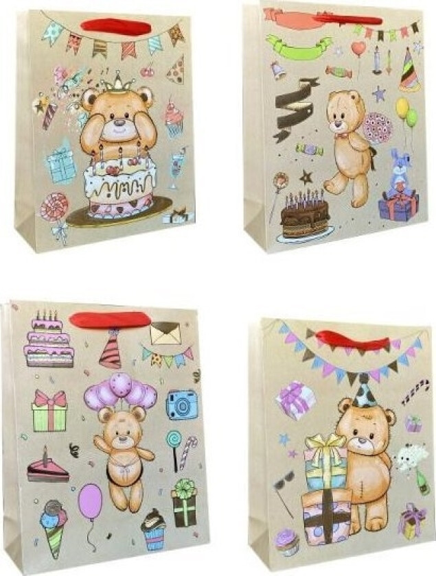 Ju-Piter Dekorativ Gavepose 4Wz 26X32x20cm Jp 639A Bred Bunnblanding Pris For 1 Stk.