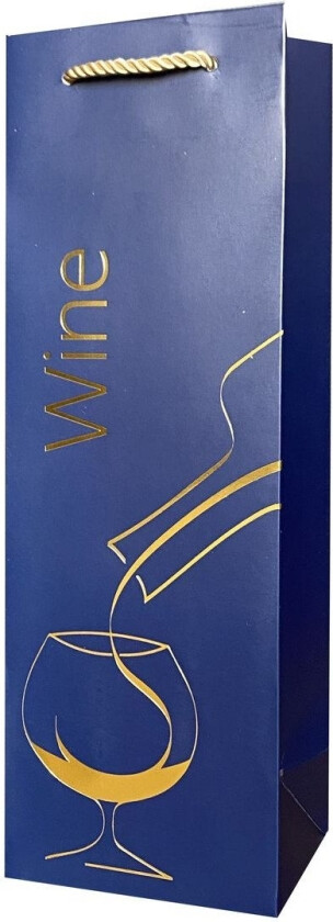 Ju-Piter Gavepose Flaske Vin 902 12X35x9cm P12 Blandingspris For 1 Stk.
