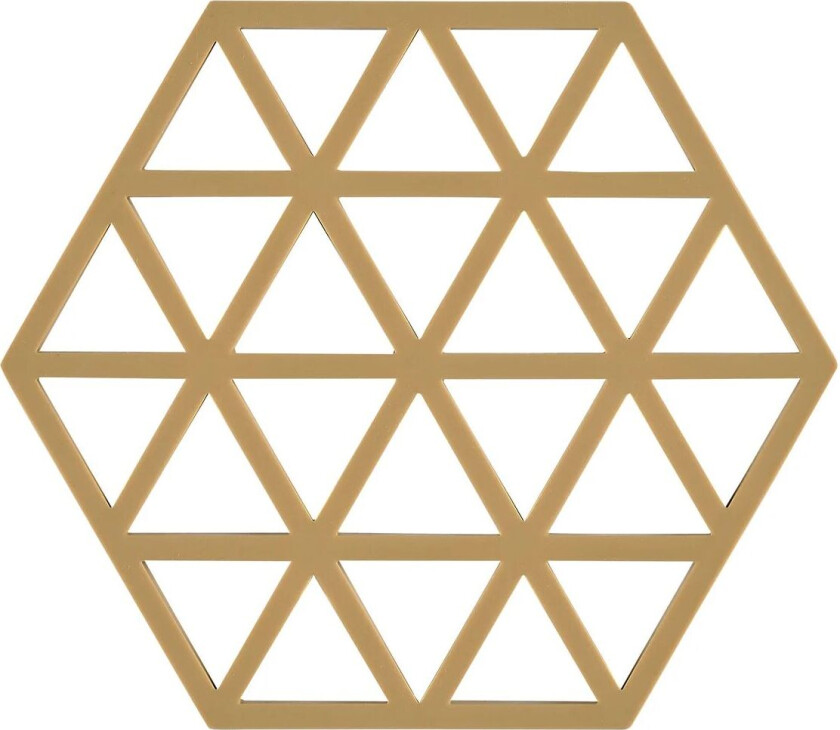 Triangles gryteunderlag 14x16 cm Khaki