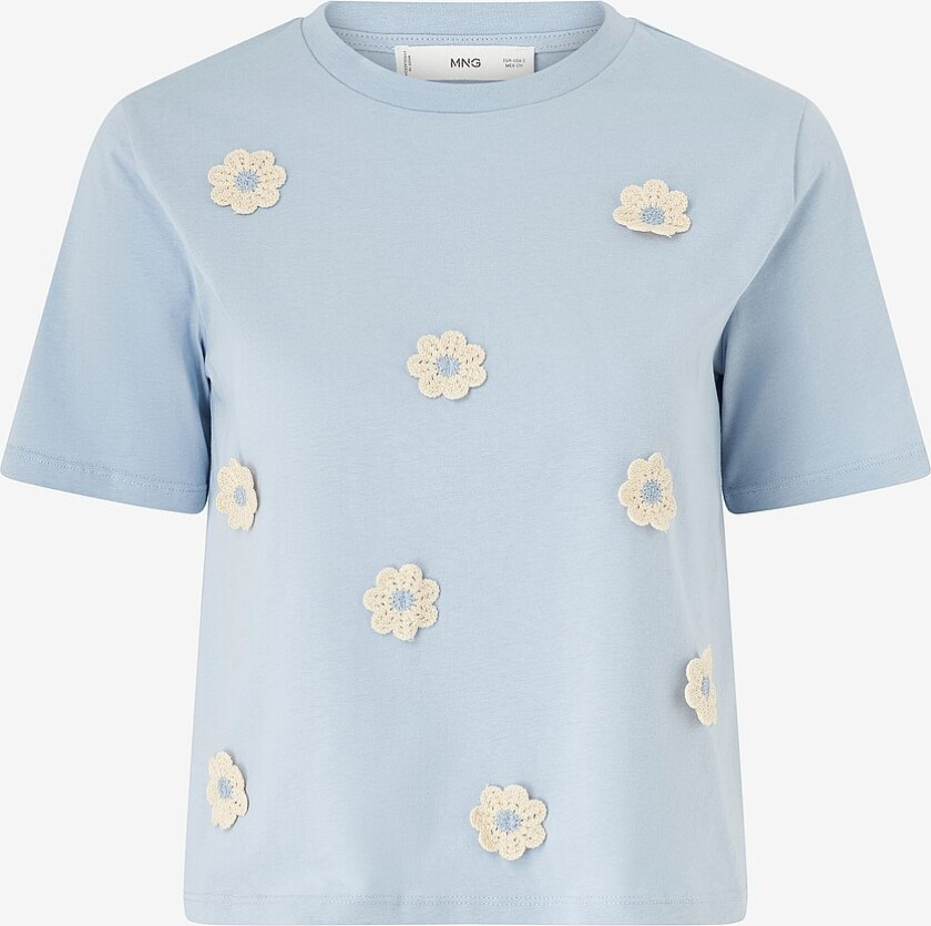 Topp T-shirt Flori - Blå
