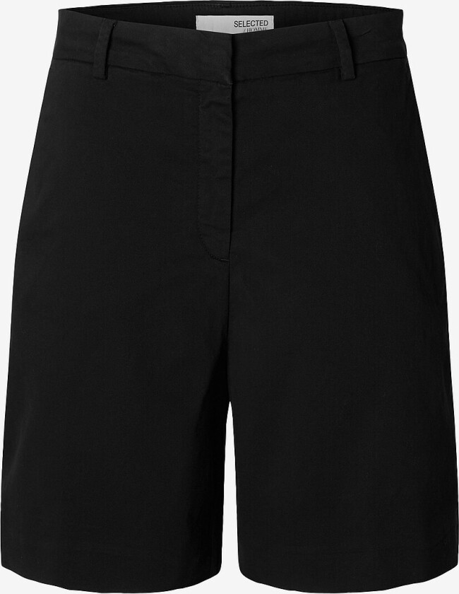 Shorts slfVienna HW Wide Shorts - Svart