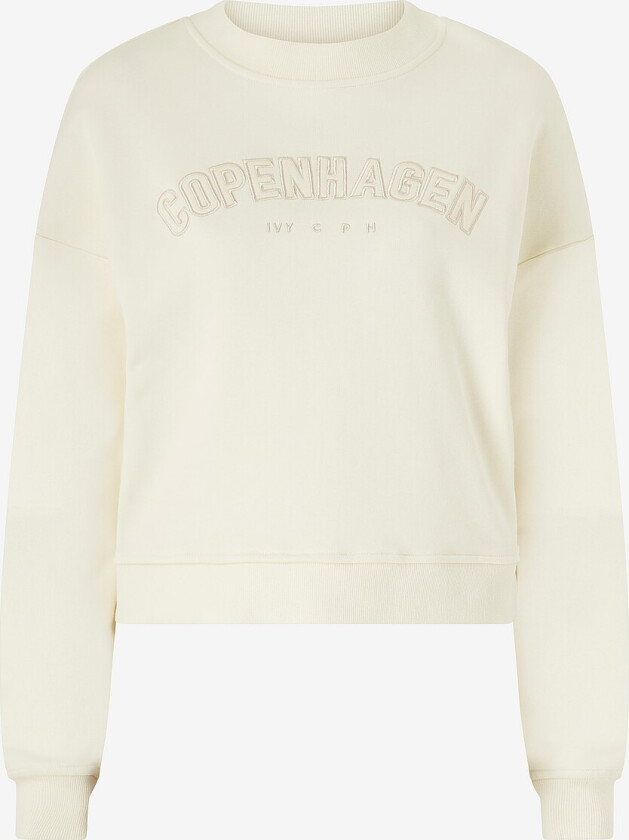 Collegegenser Ivy-suki Oversize Sweat - Beige