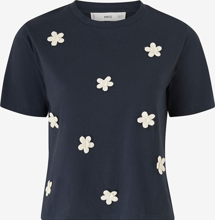 Topp T-shirt Flora - Blå