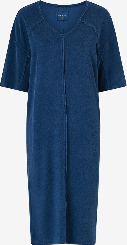 Frottékjole Teddy Dress - Blå