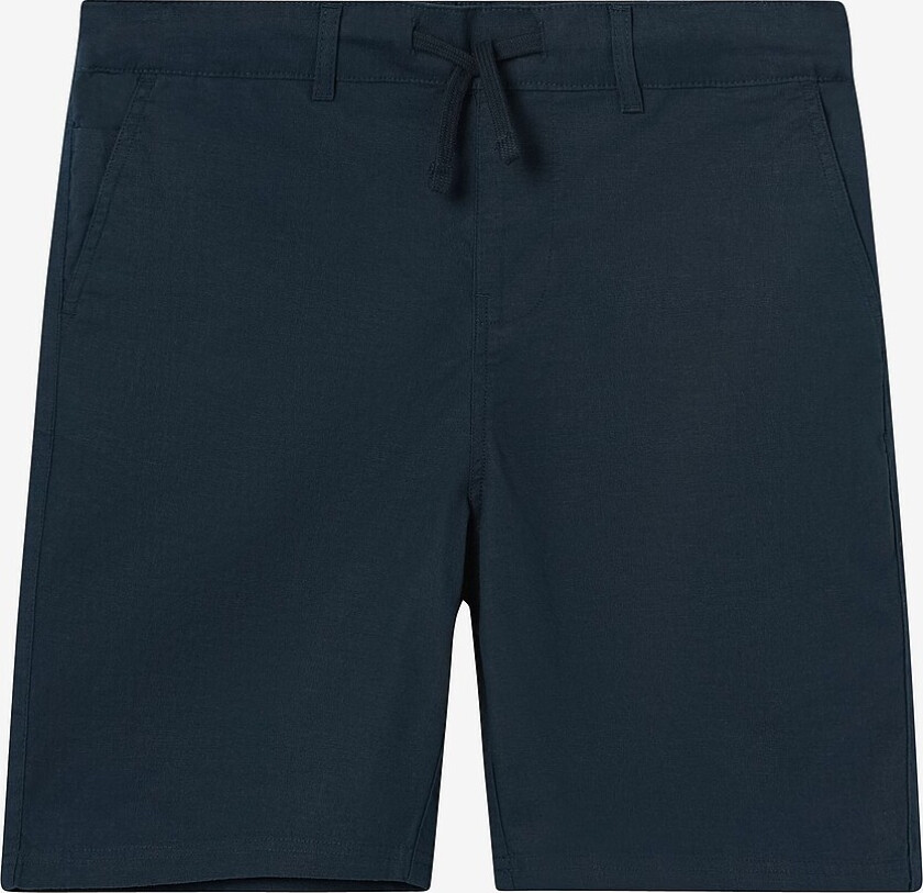 Shorts Linen Short - Blå
