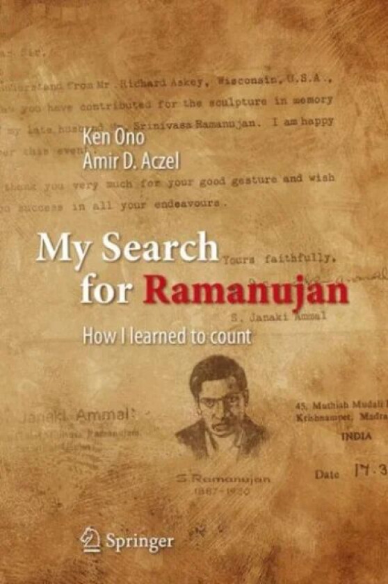 My Search for Ramanujan av Ken Ono, Amir D. Aczel