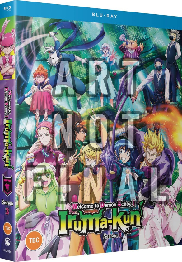 Welcome To Demon School IrumaKun Sesong 3 Bluray